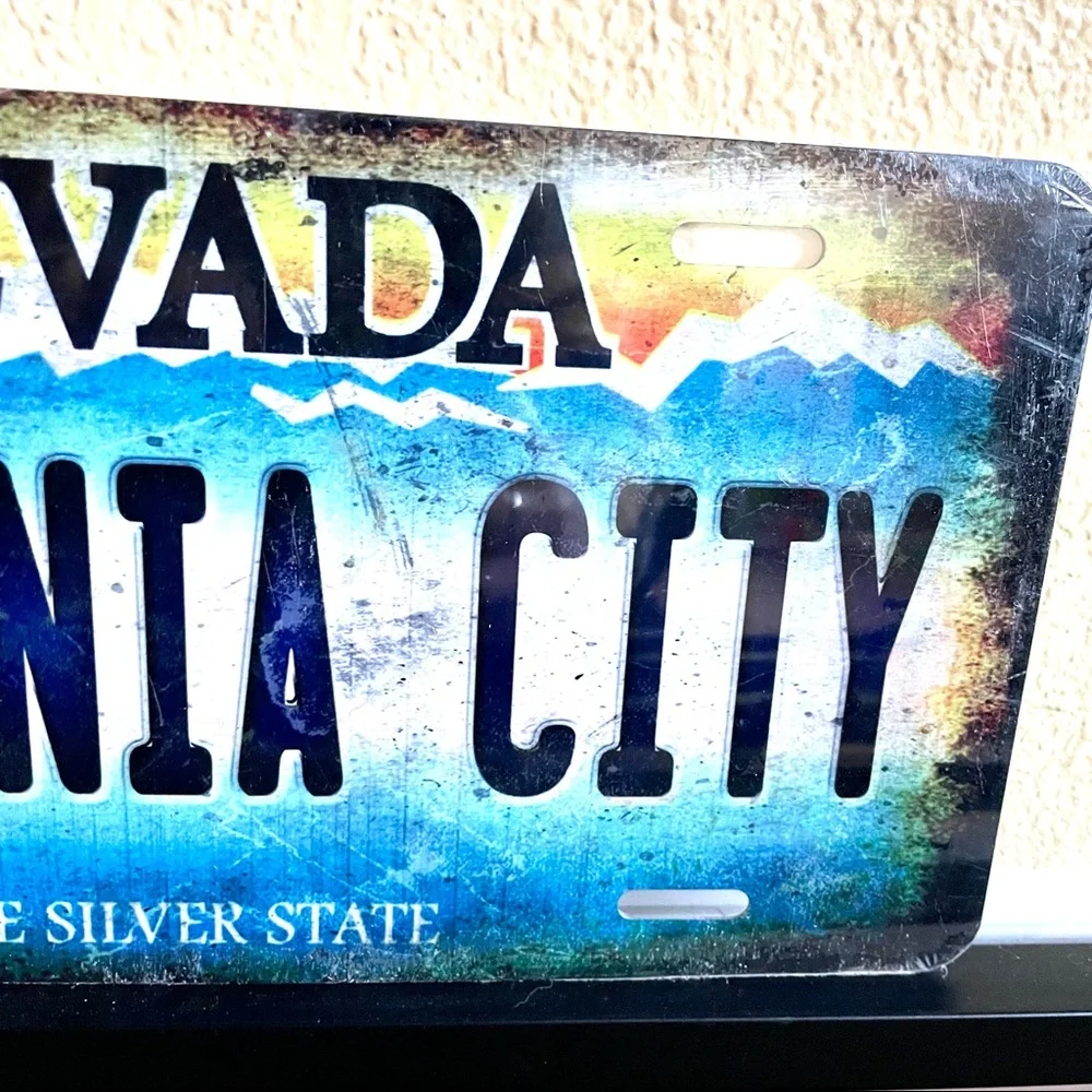 NEW Virginia City Nevada License Plate Metal Sign